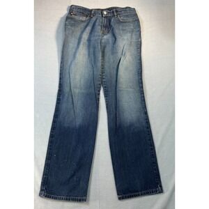 Polo Ralph Lauren Jeans Saturday Size‎ 8 Blue Light 90s Worn Womens (32x32)